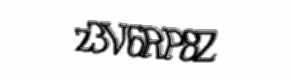 Security check image, please type the characters shown