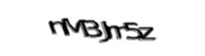Security check image, please type the characters shown