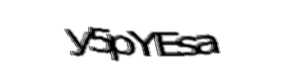 Security check image, please type the characters shown