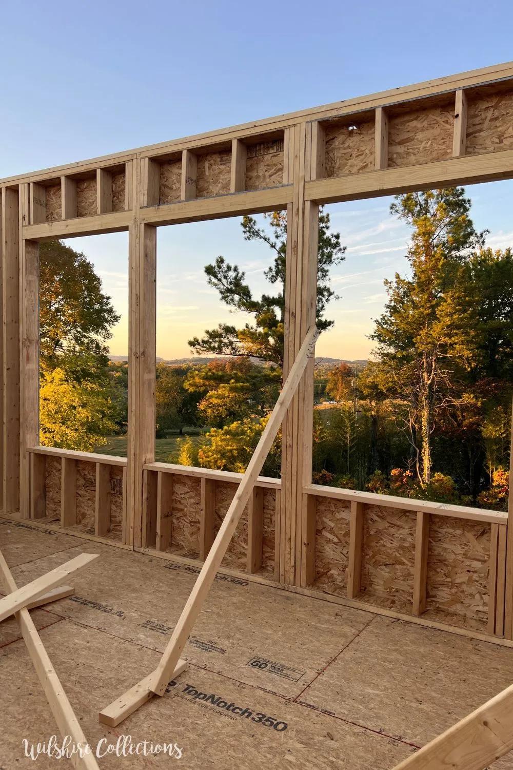 Stacey Collins- custom home in building process