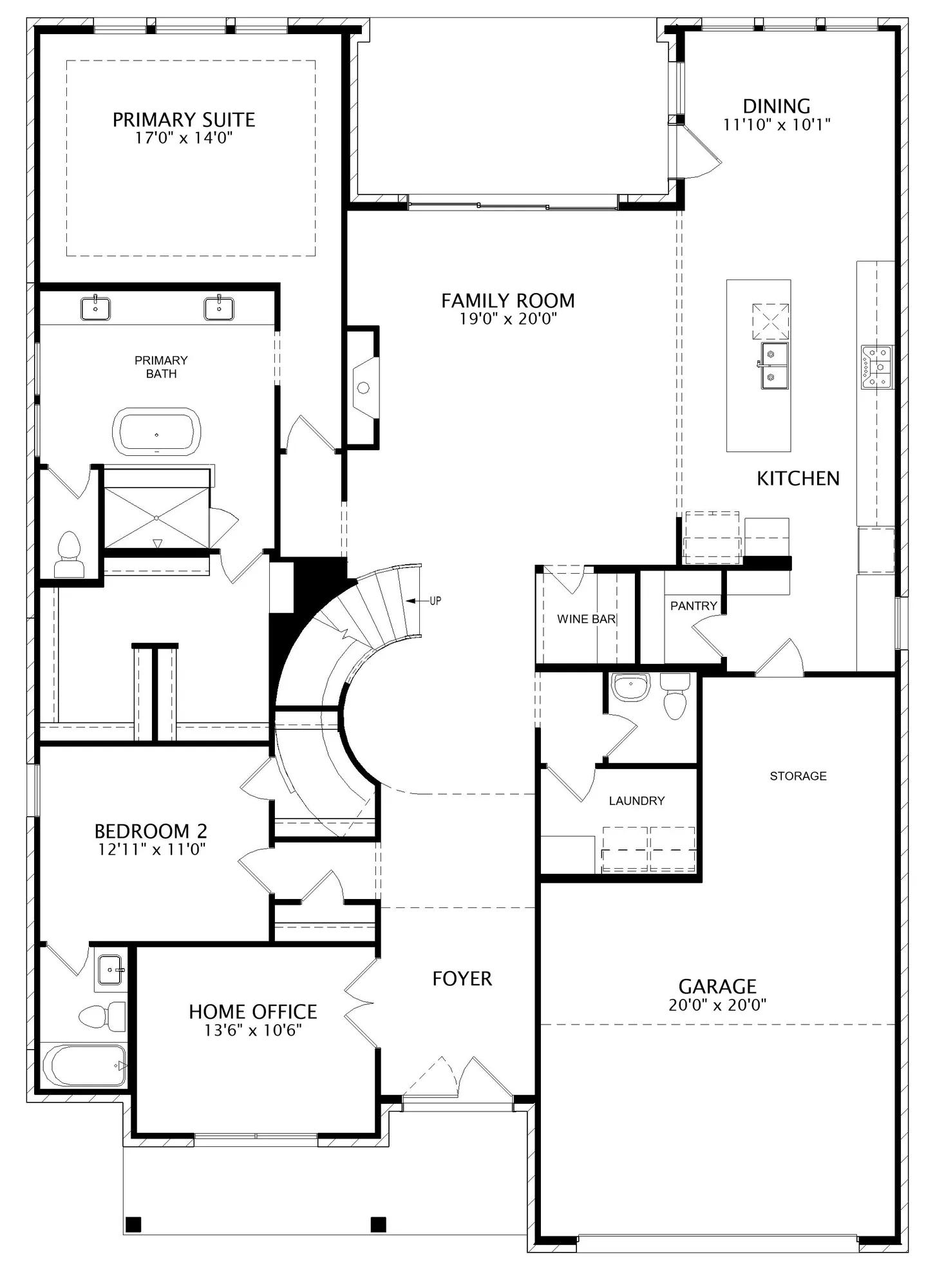 Wagner floor plan drawing
