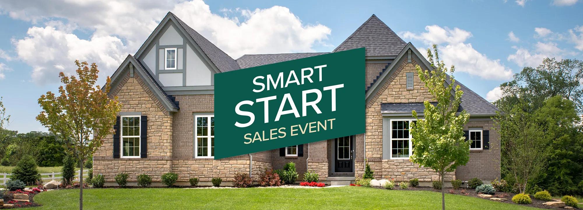 2026 Smart Start Sales Event landing page header graphic