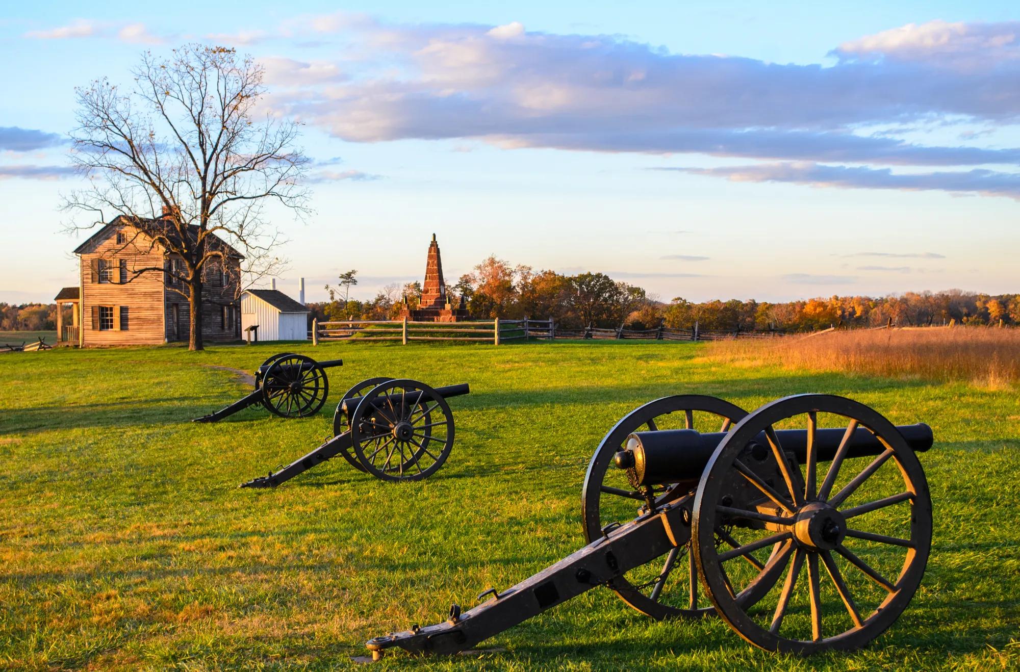National Battlefield Park in Manassas, Virginia