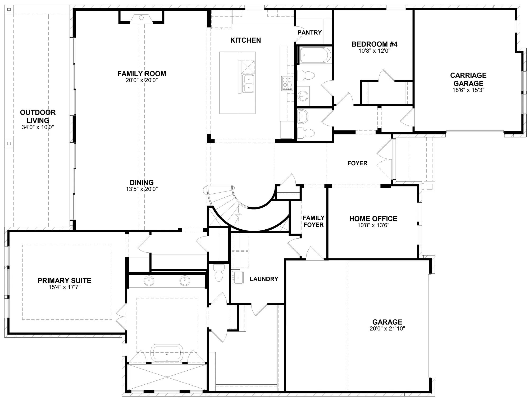 Grantley floor plan drawing