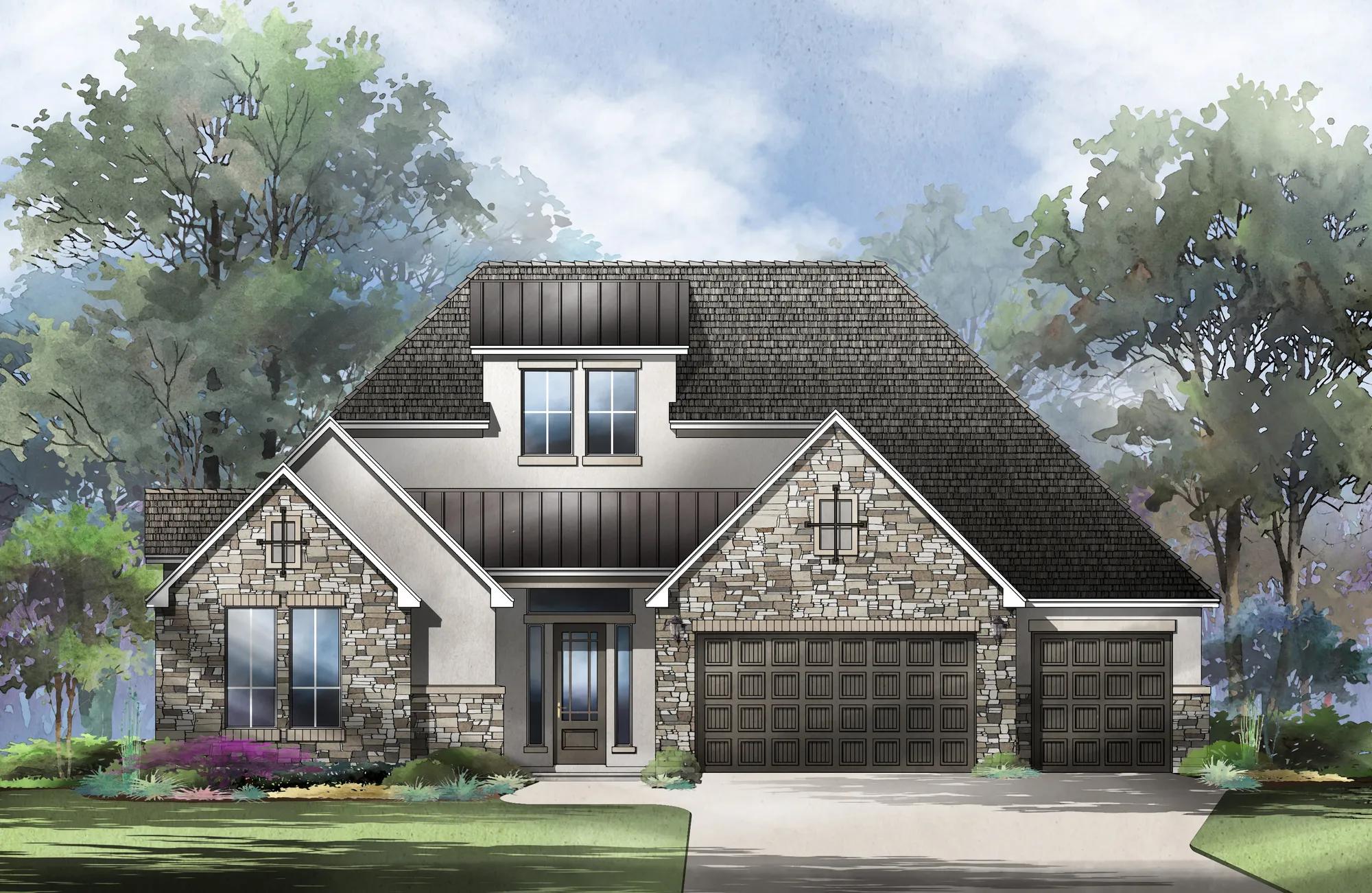 New Home Floor Plans | The Pecos at Kinder Ranch in San Antonio