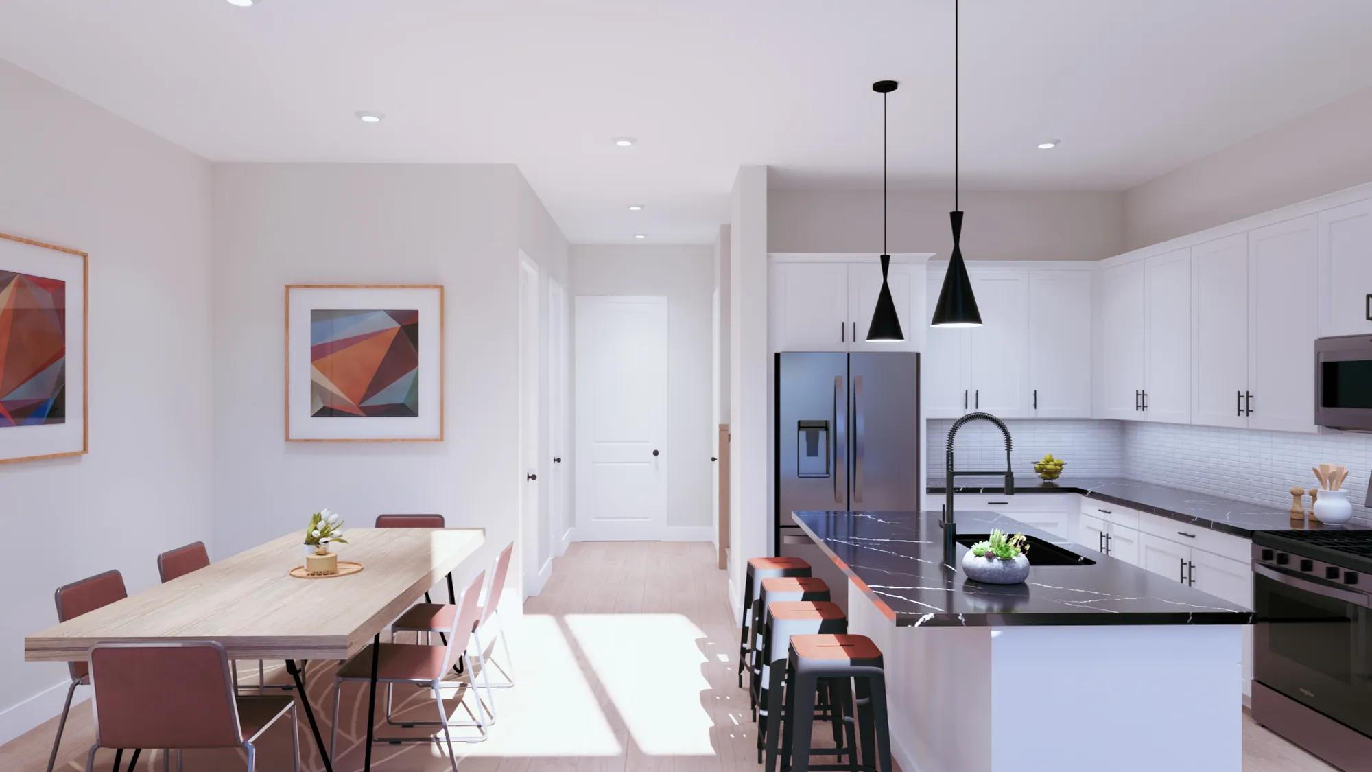 New Townhome Floor Plans | The Harlan at Chelsea Commons