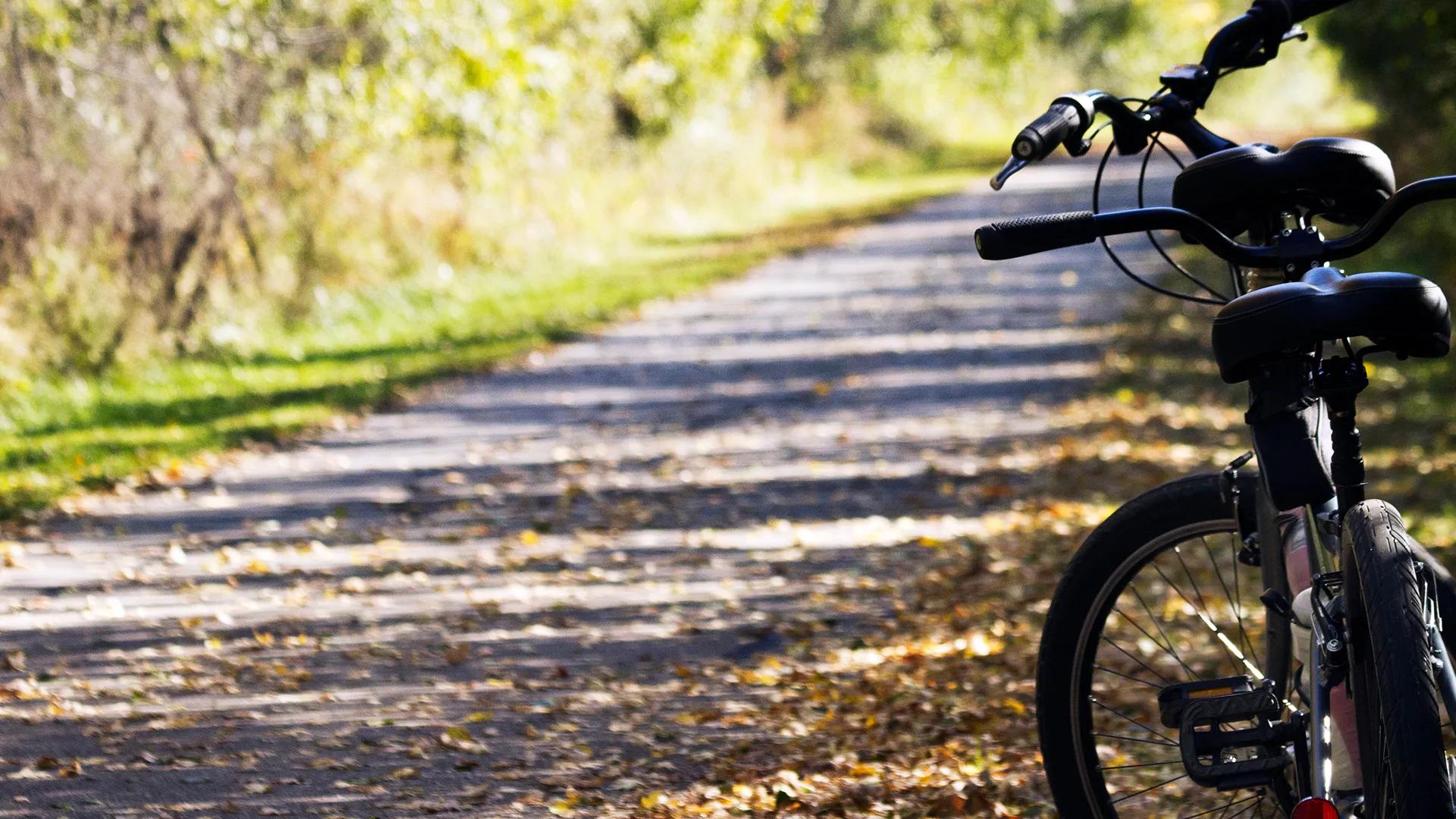 bike on path