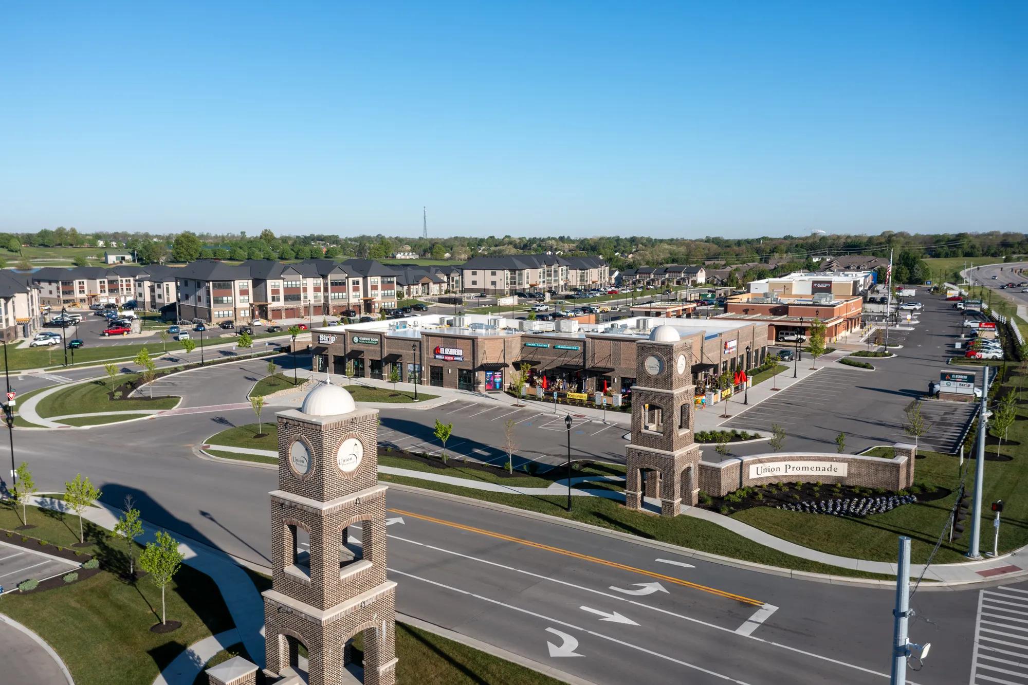 New Townhomes in Union, KY at Retreat at Union Promenade