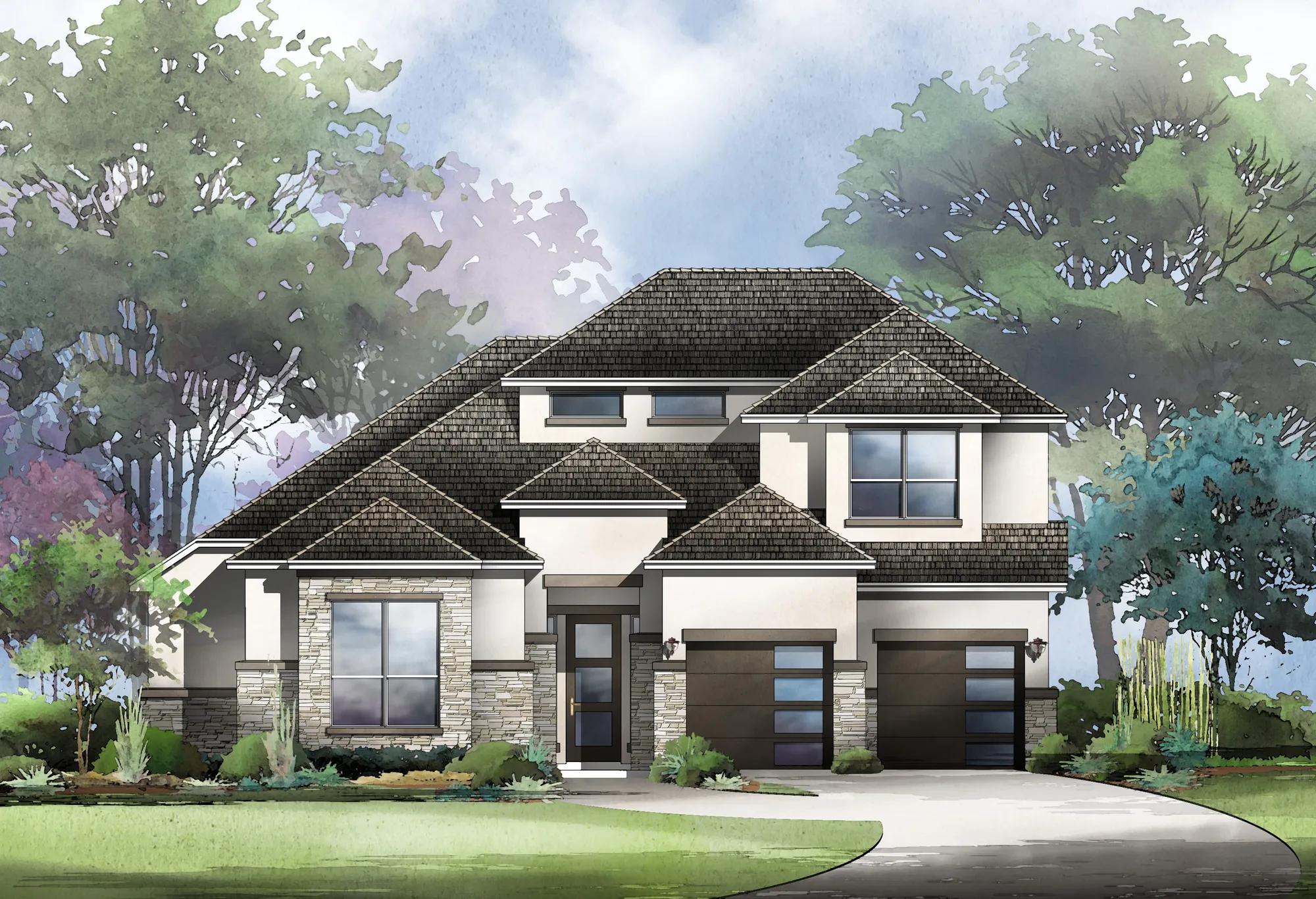 New Home Floor Plans | The Phillip at Legacy at Lake Dunlap