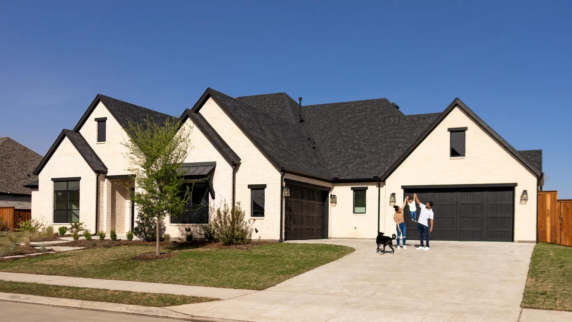 The Pollard's  beautiful new Drees Home