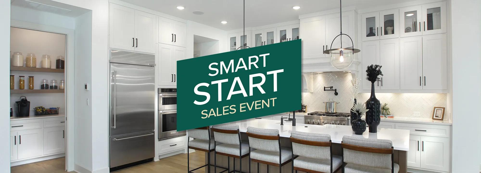 2026 Smart Start Sales Event landing page header graphic