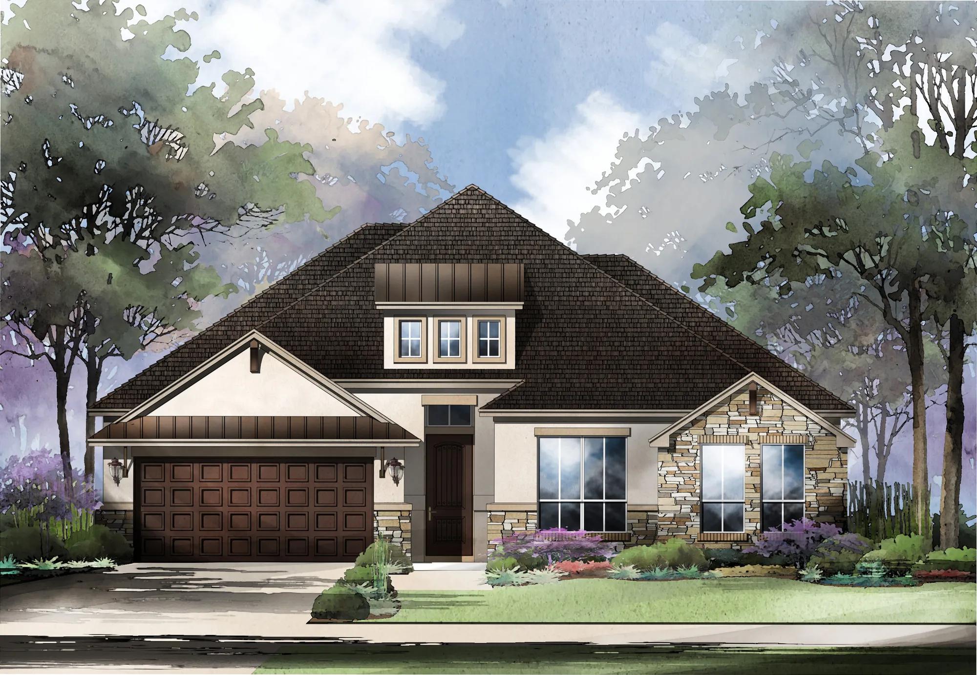 New Home Floor Plans | The Edmund at Kinder Ranch in San Antonio