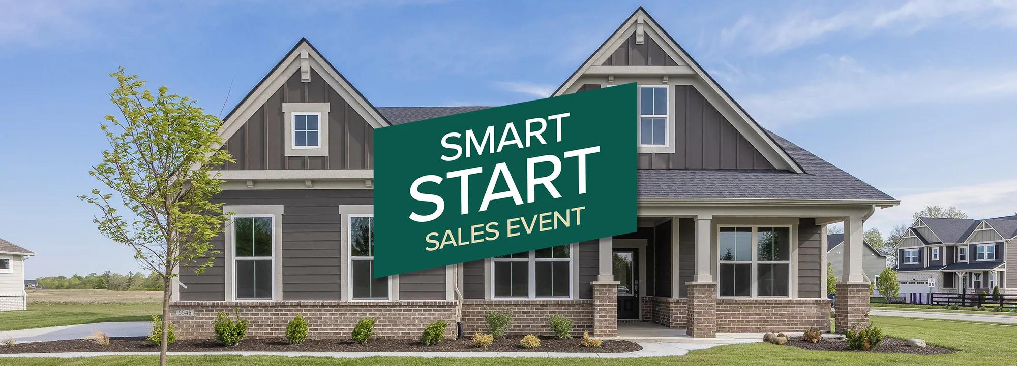 2026 Smart Start Sales Event landing page header graphic