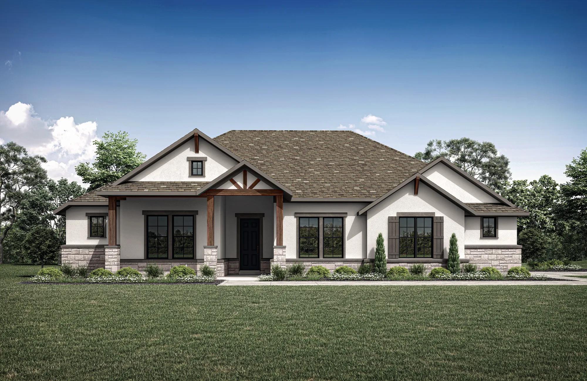 Custom Home Floor Plans | Build On Your Lot Dallas, TX | The Sophia, image size:2000x1300