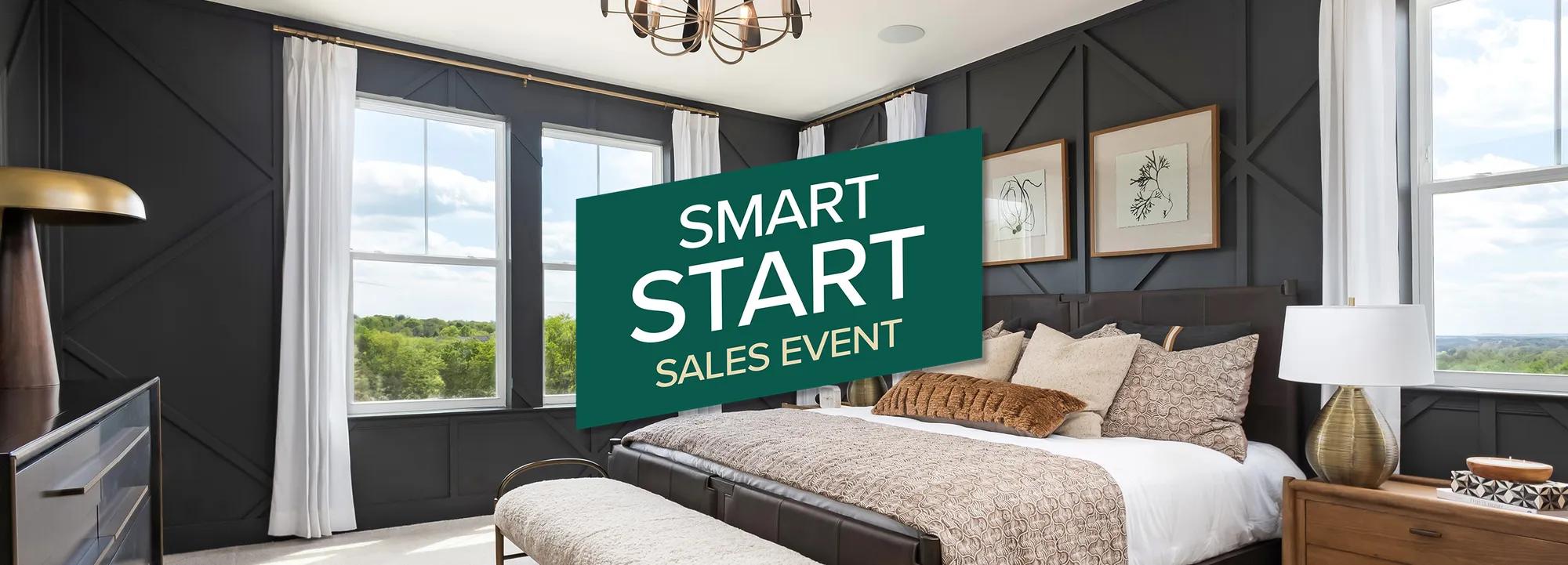 2026 Smart Start Sales Event landing page header graphic