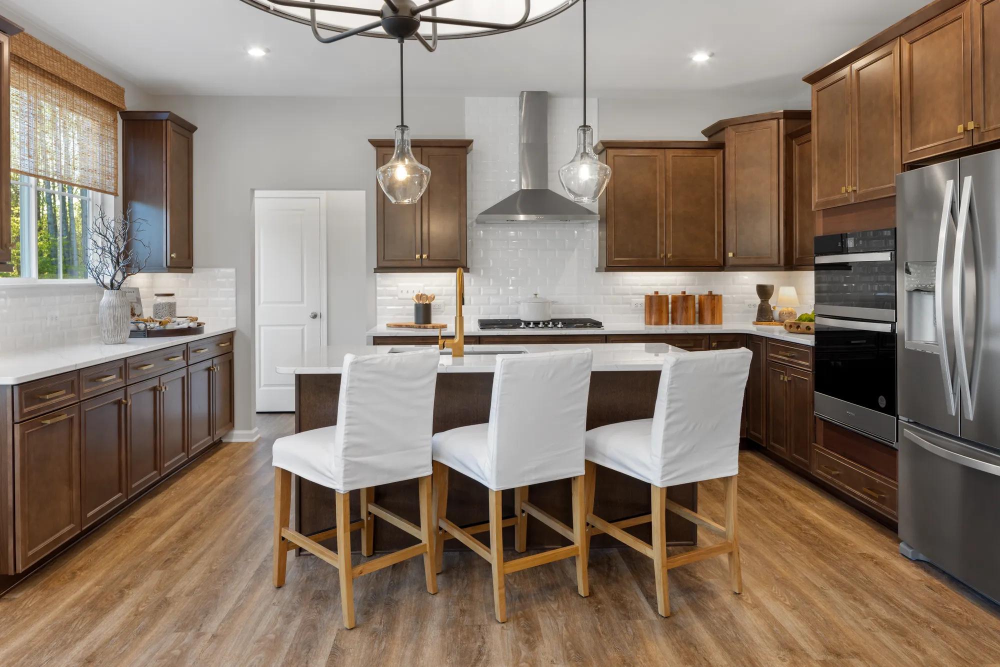 custom home kitchen