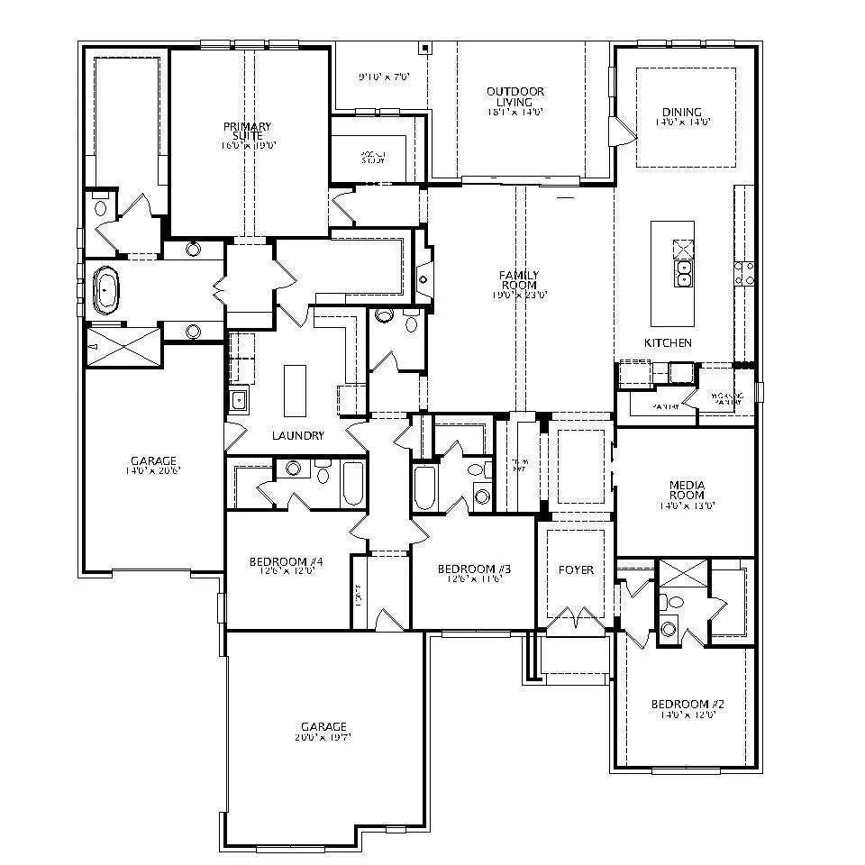 Elmsley floor plan drawing