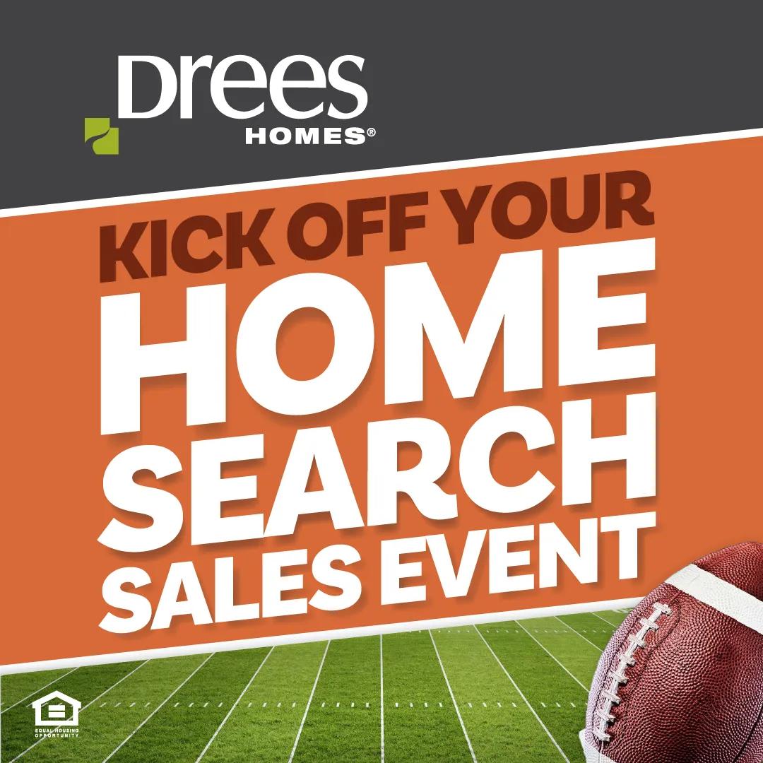 fall new home sales event