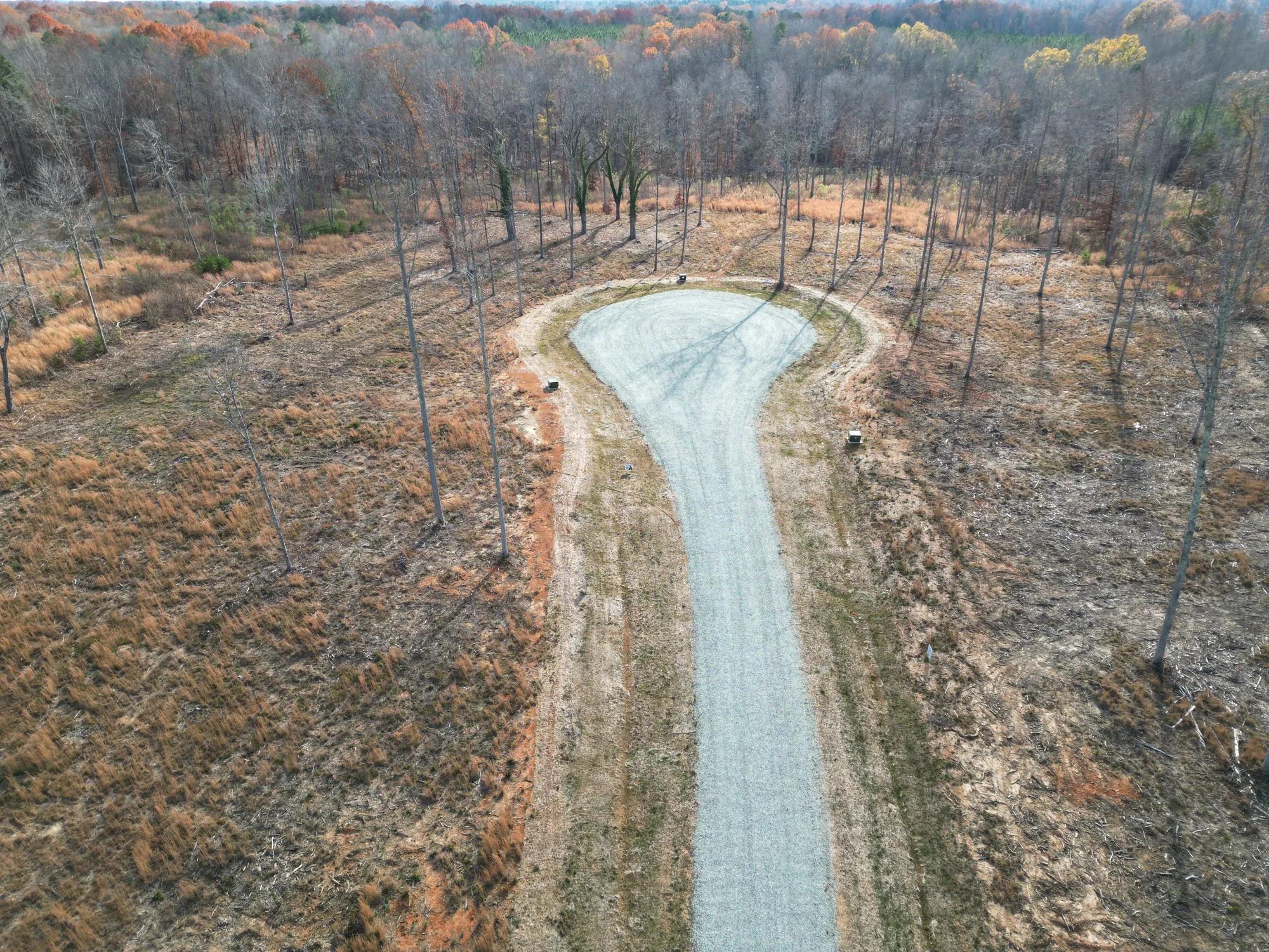 street and drone views of The Reserve at Evergreen Farm in Efland, NC