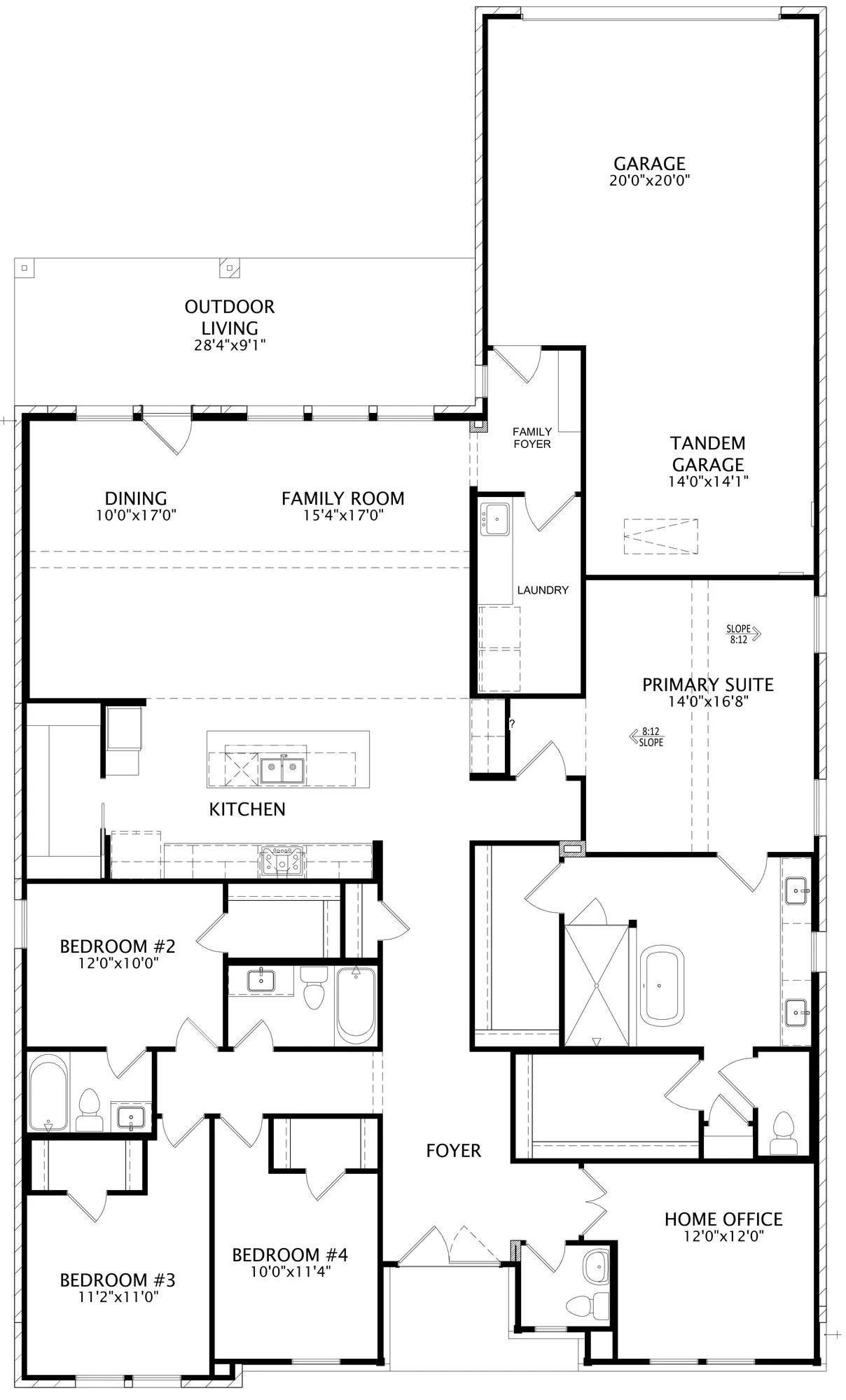 Brenner floor plan drawing