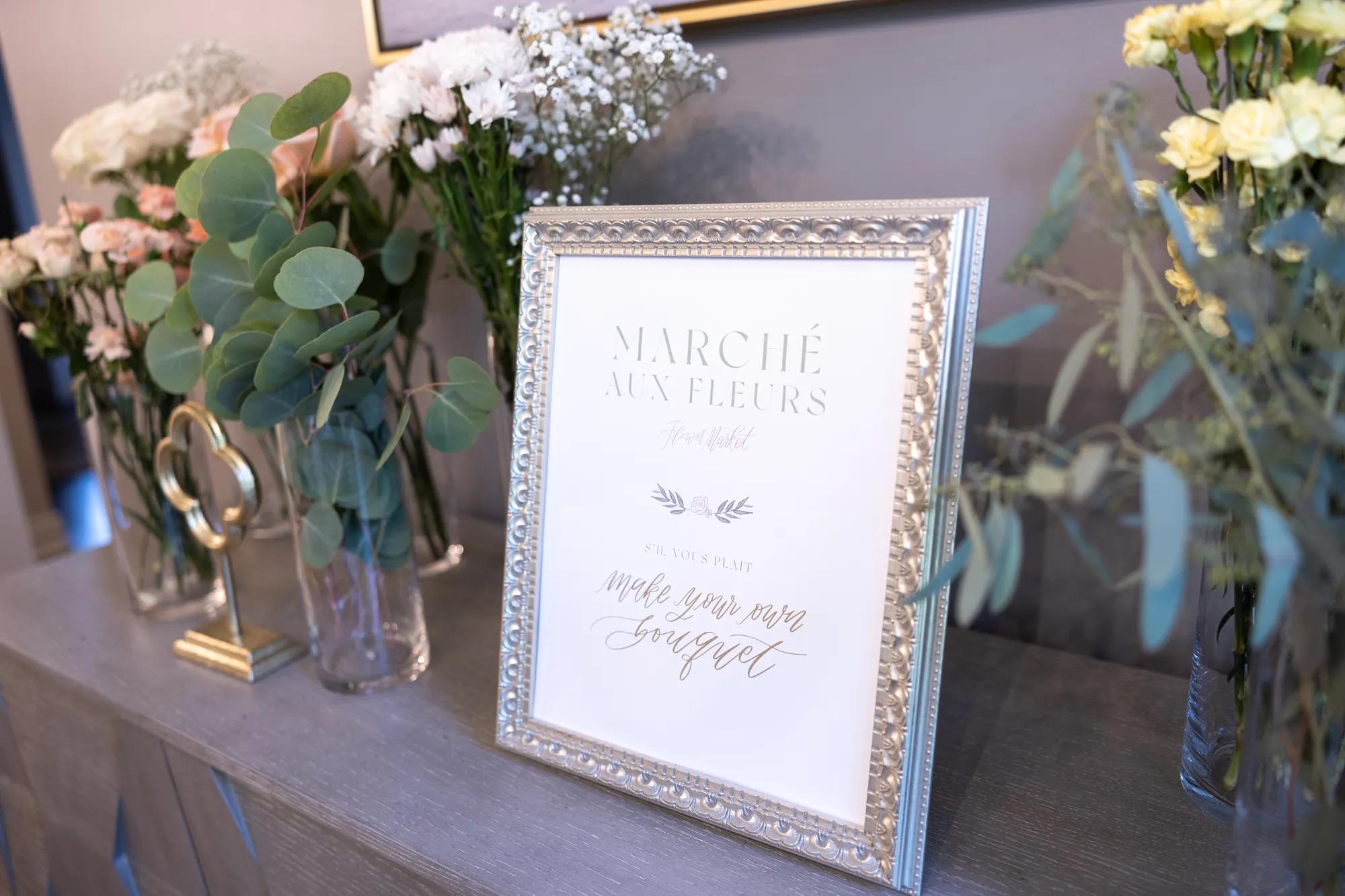 Gorgeous flower arrangements a Drees Home event