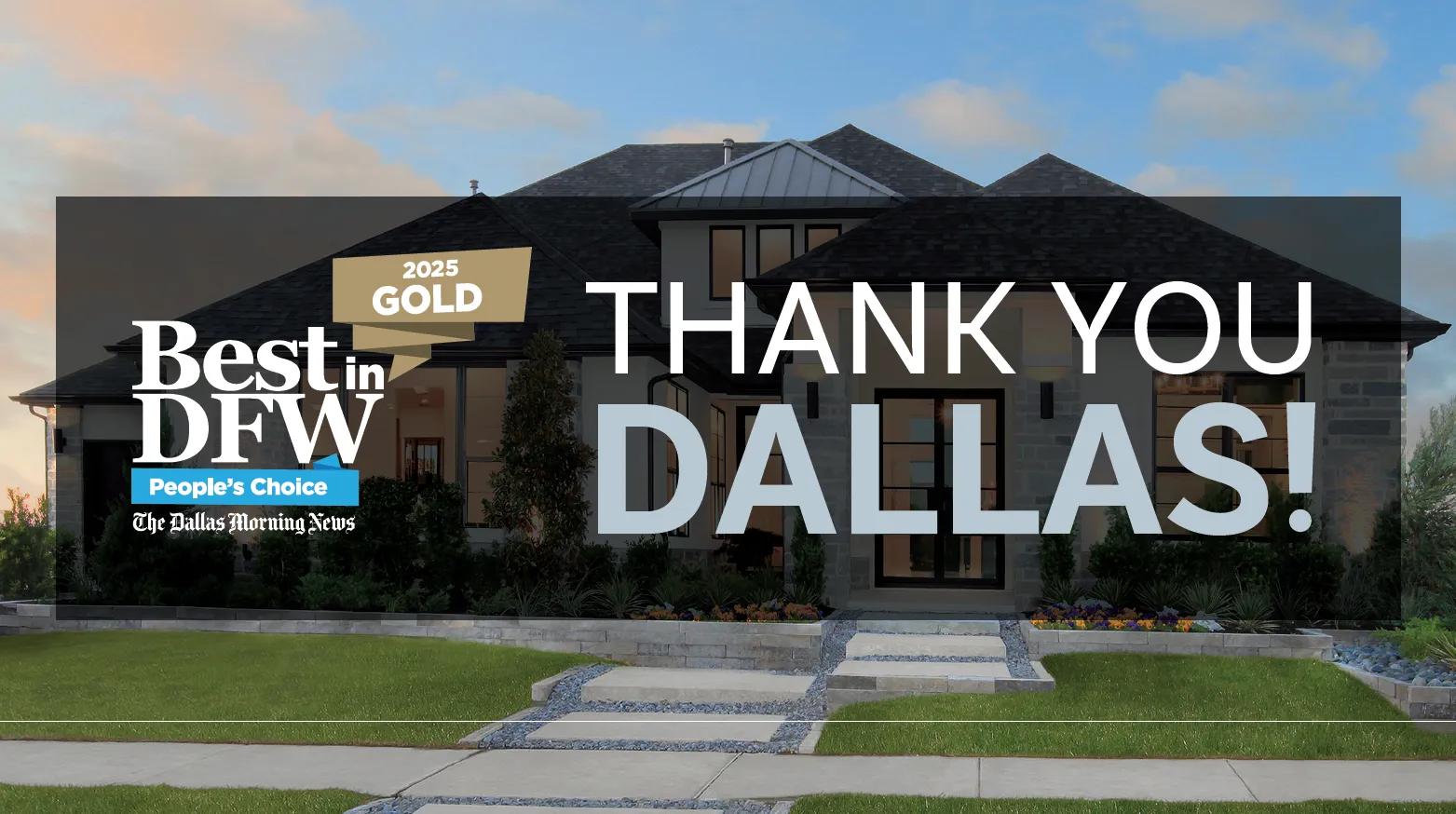 Thank You Dallas! Best of DFW 2025