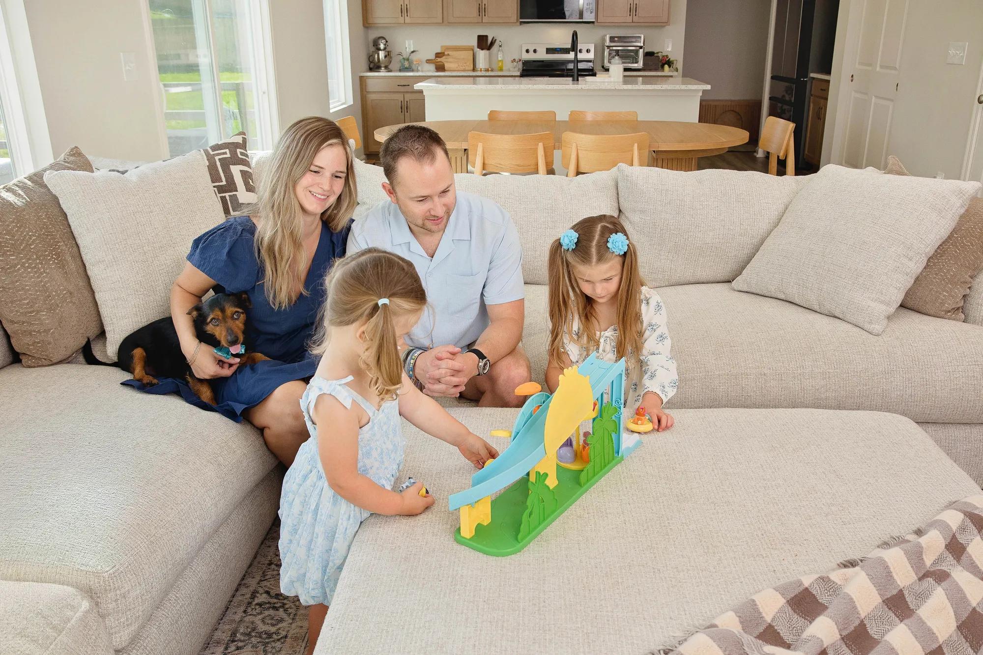 homeowner spotlight, kidwell family, pure style