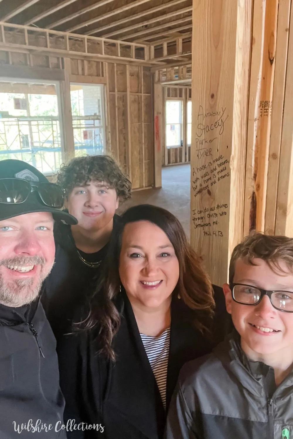Stacey Collins and her family are Drees homeowners