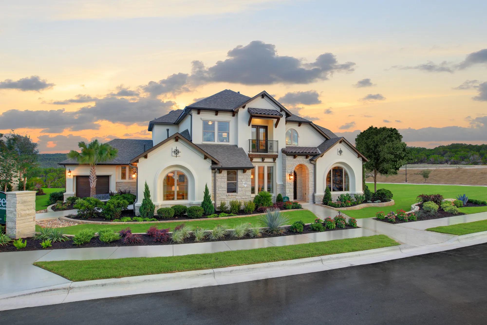 Custom Home Floor Plan Build On Your Lot Austin TX The Colinas II