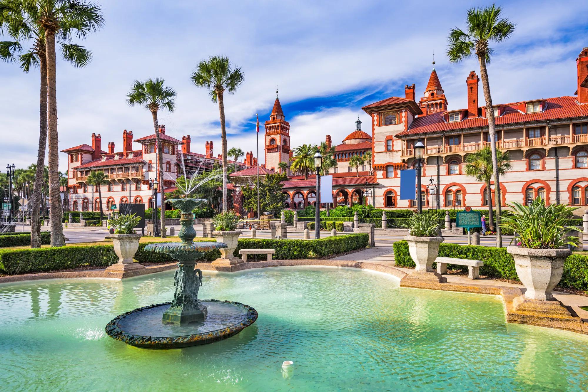 St. Augustine, Florida, USA downtown square