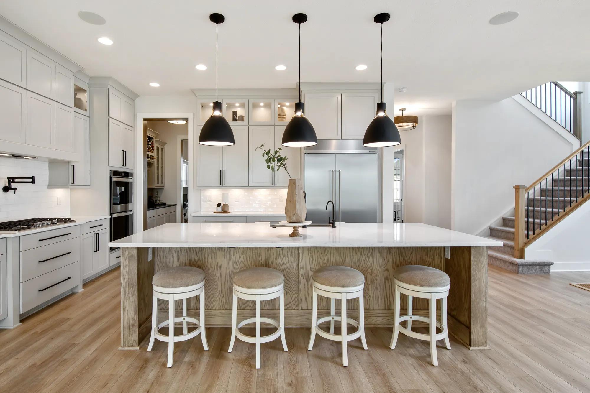 Beautiful marble counter kitchen