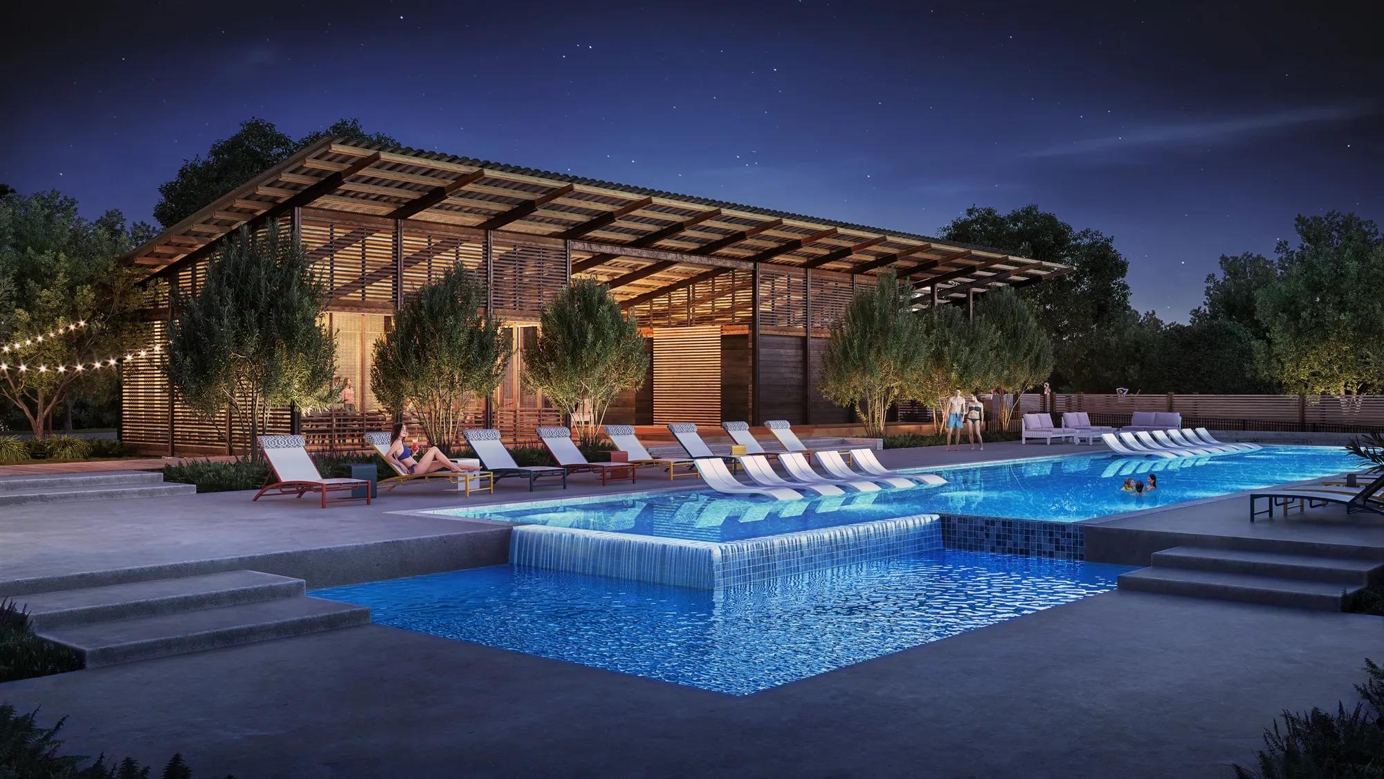 Lakeside Trailhead area