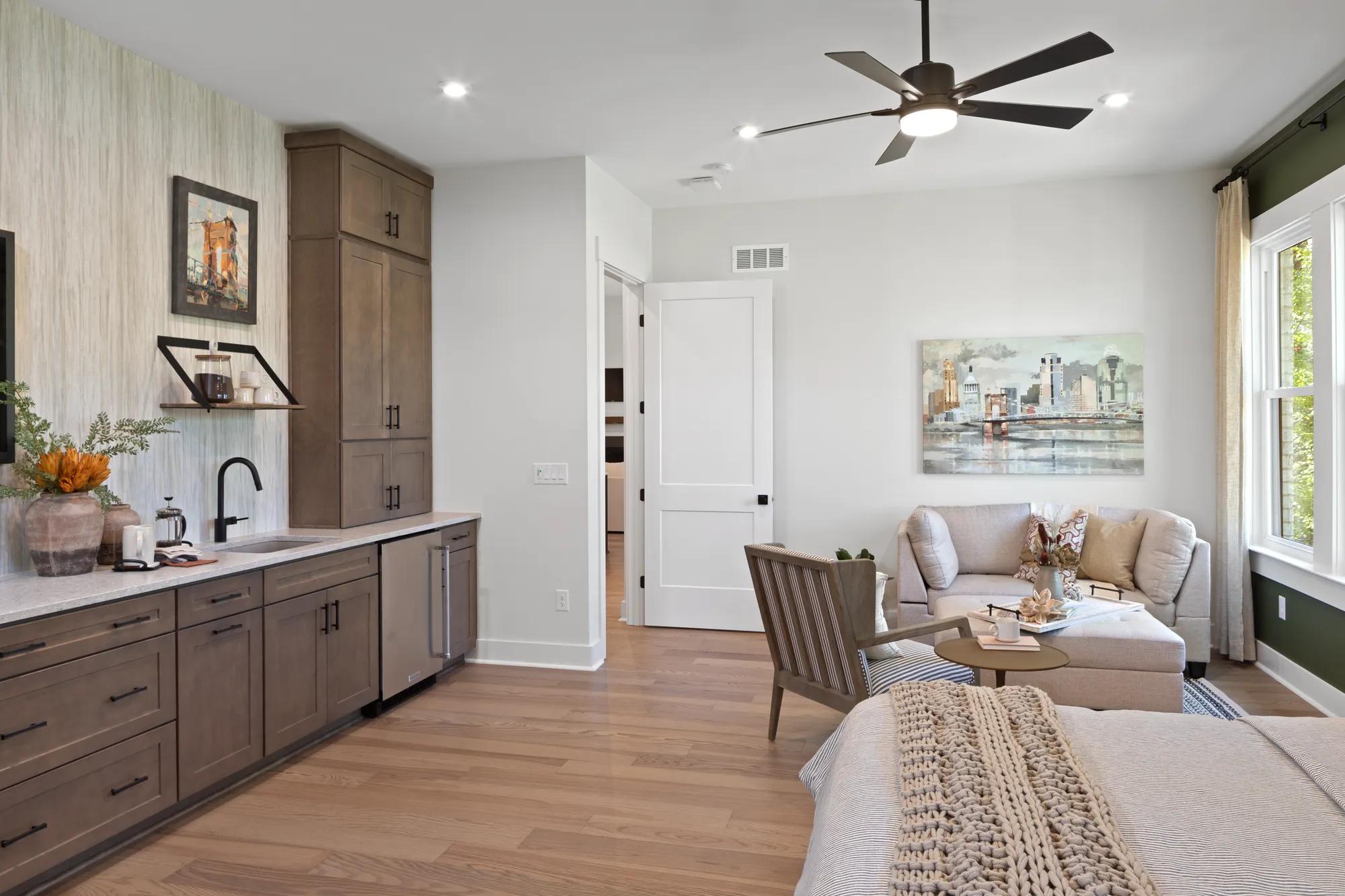 Independent Living Suite  with sitting area and kitchenette