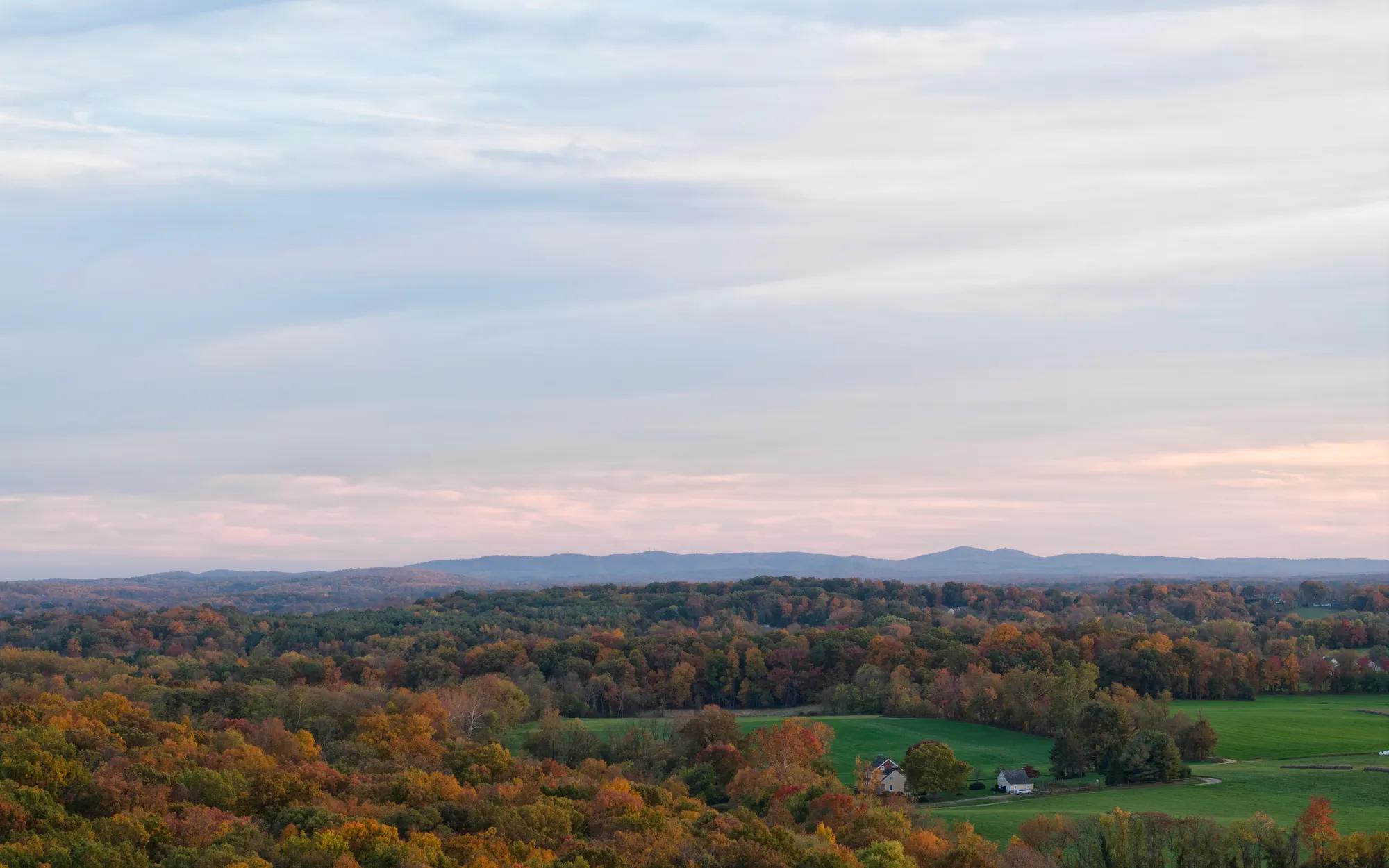 Autumn in Western Loudoun County, Virginia.