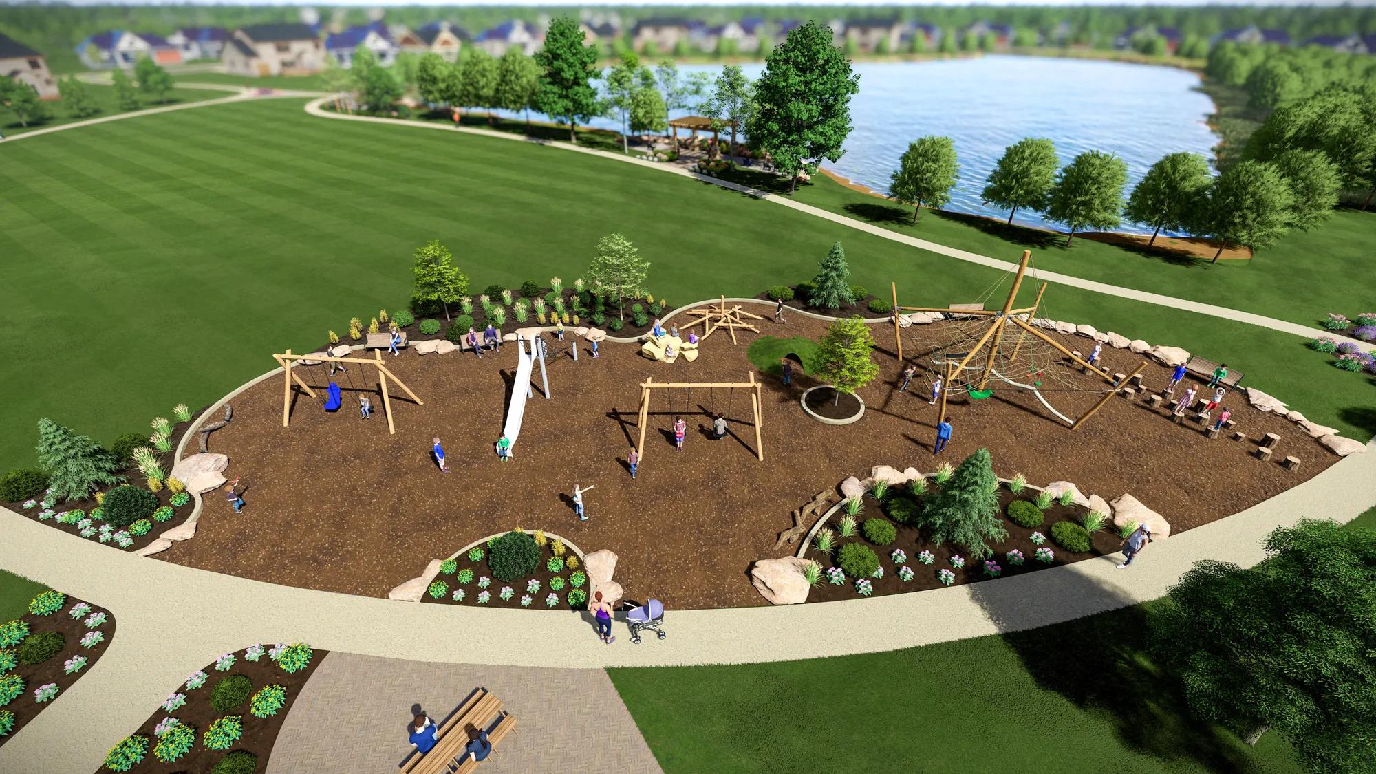 new home community playground