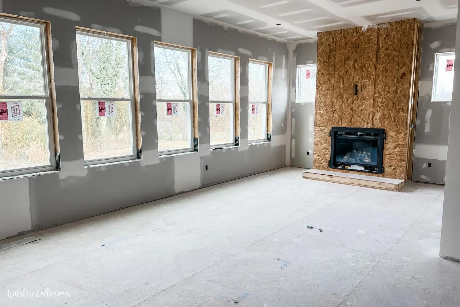 Stacey Collins- custom home in building process
