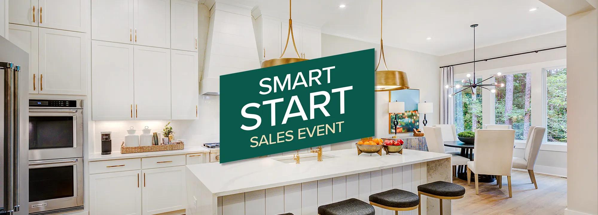 2026 Smart Start Sales Event landing page header graphic