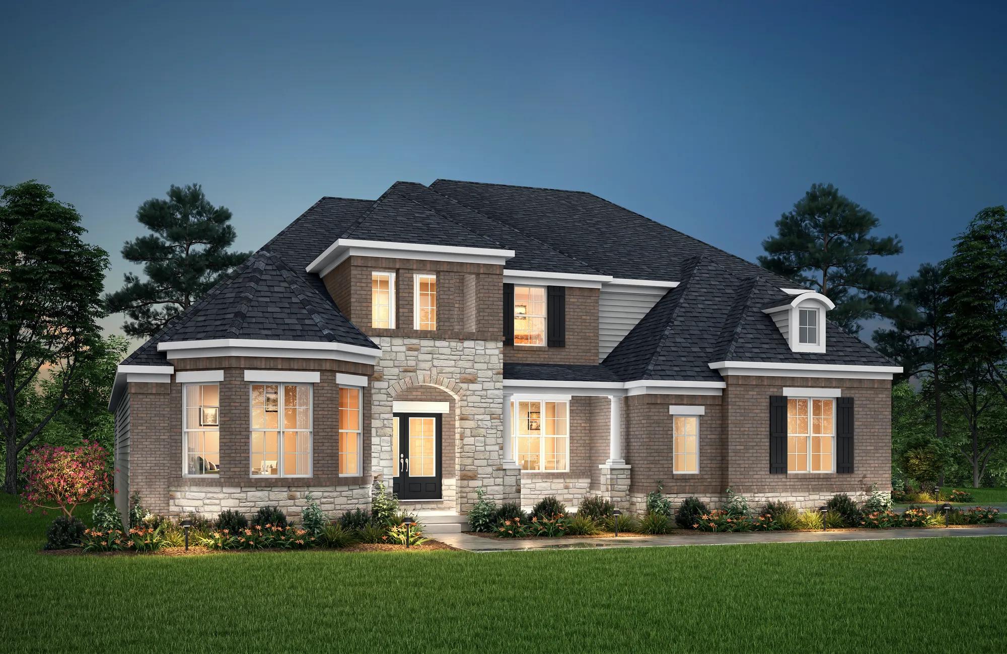 New Home Floor Plans | The Oak Hill at Cyntheanne Meadows