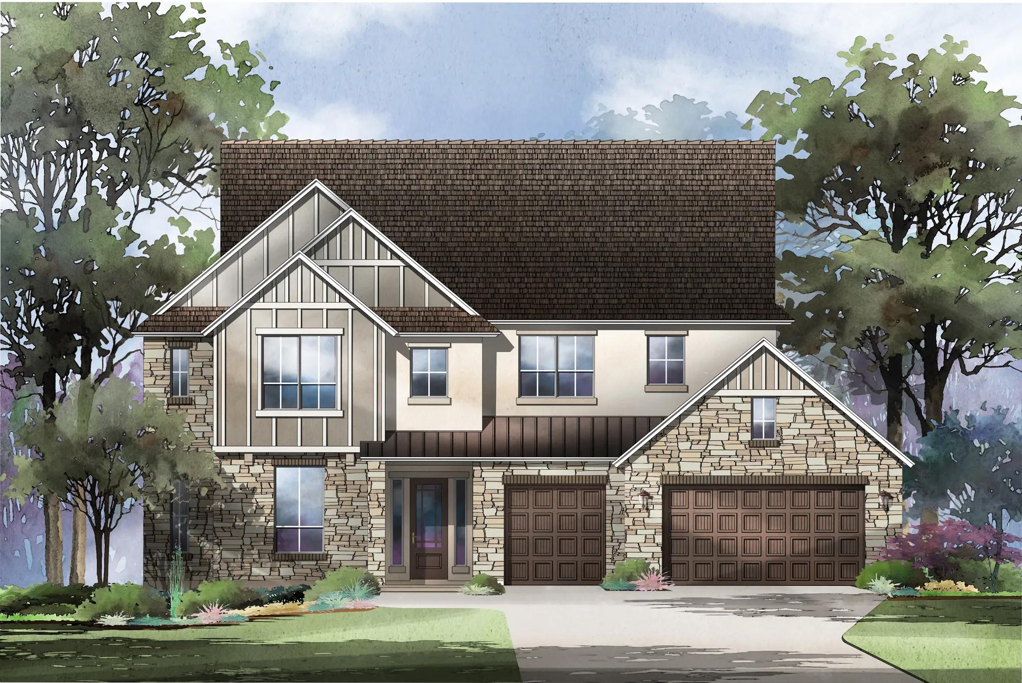 New Home Floor Plans | The Navarro at Kinder Ranch in San Antonio