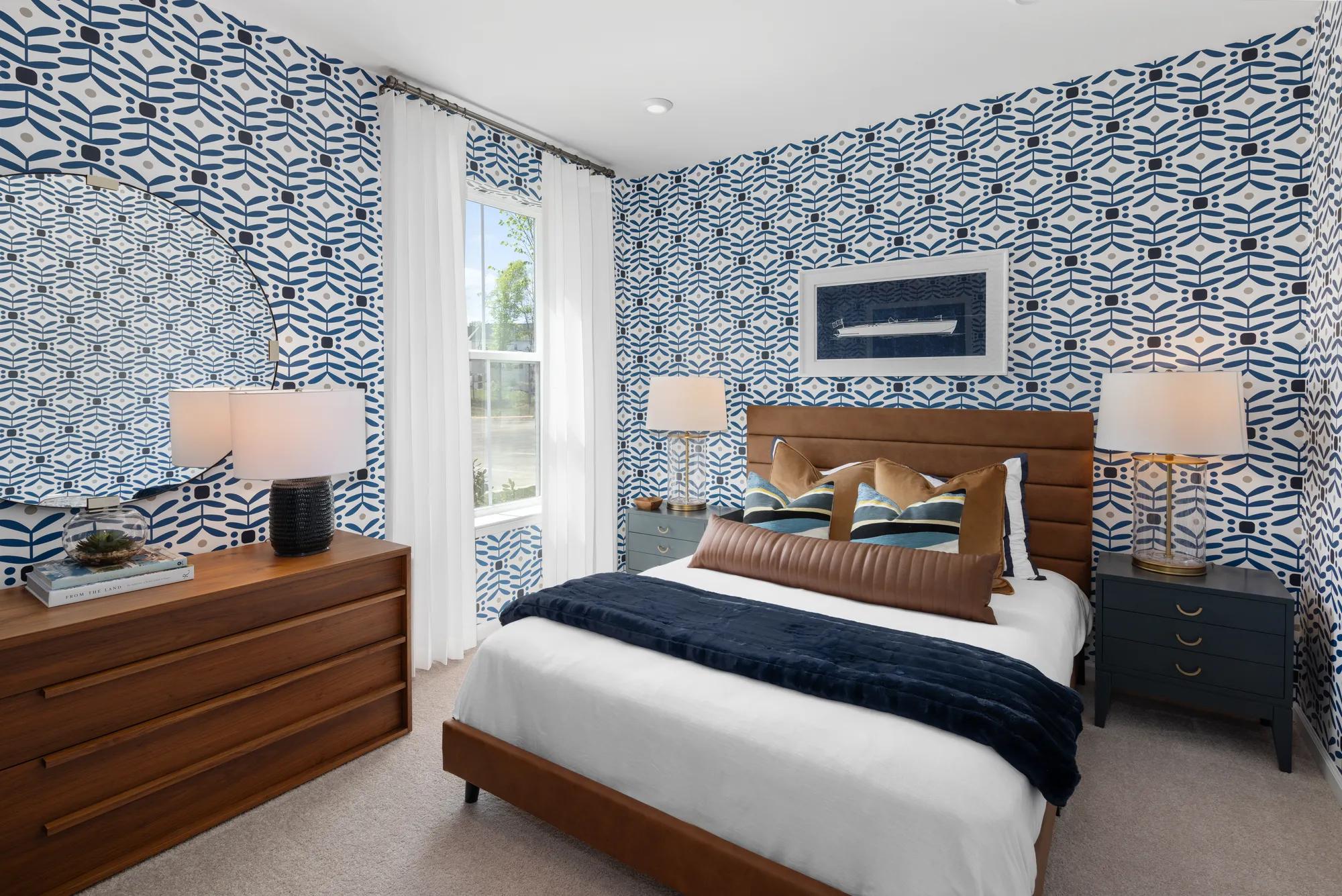 new townhome secondary bedroom