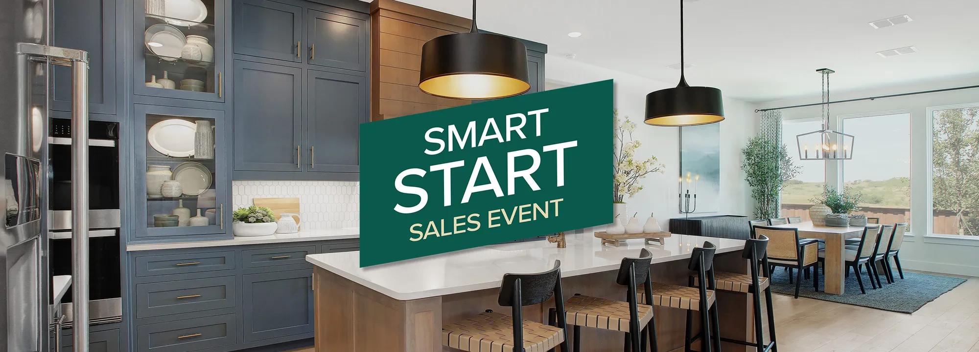 2026 Smart Start Sales Event landing page header graphic