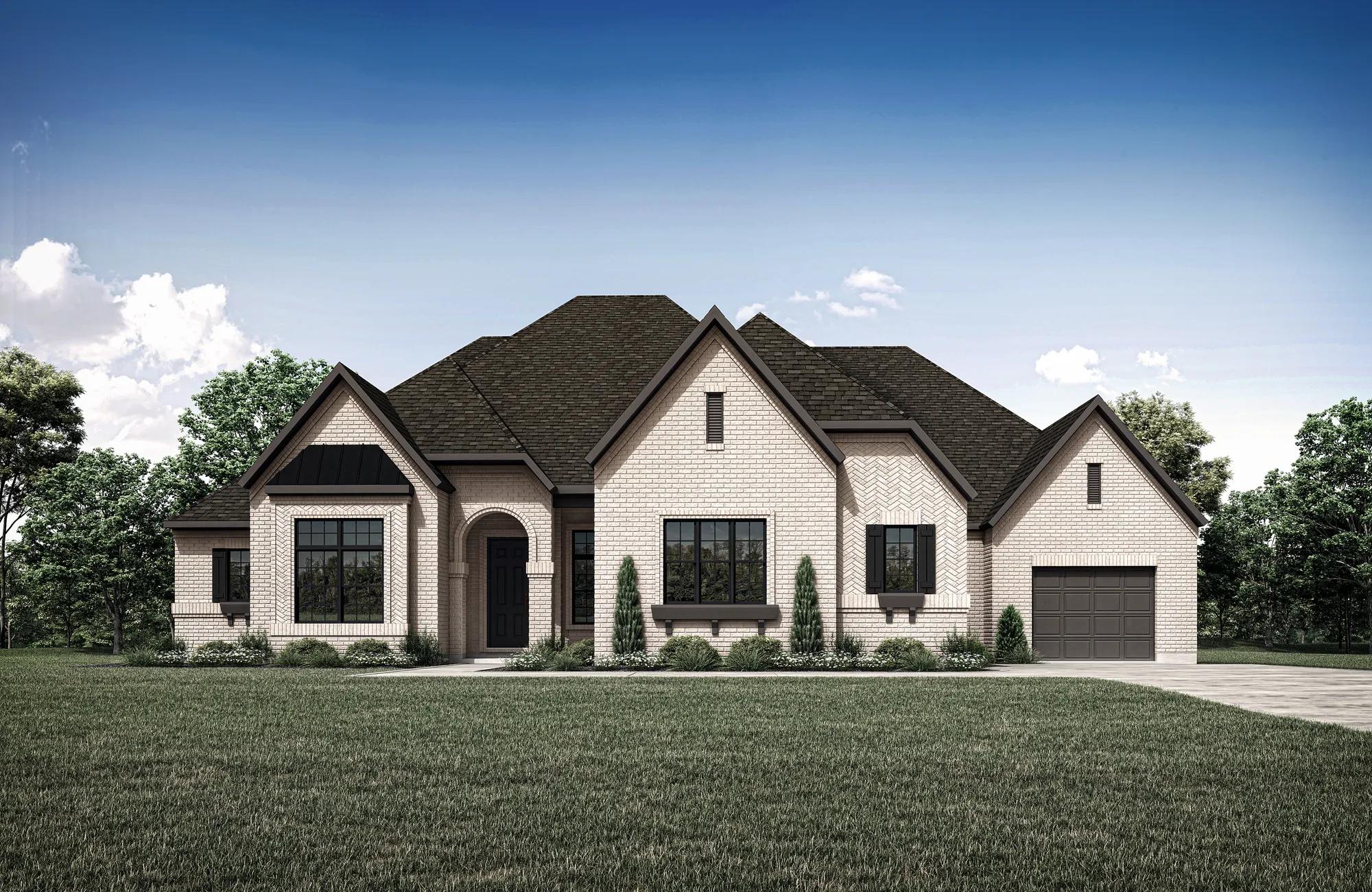 The Marley Floor Plan at Shavano Highlands in San Antonio, TX