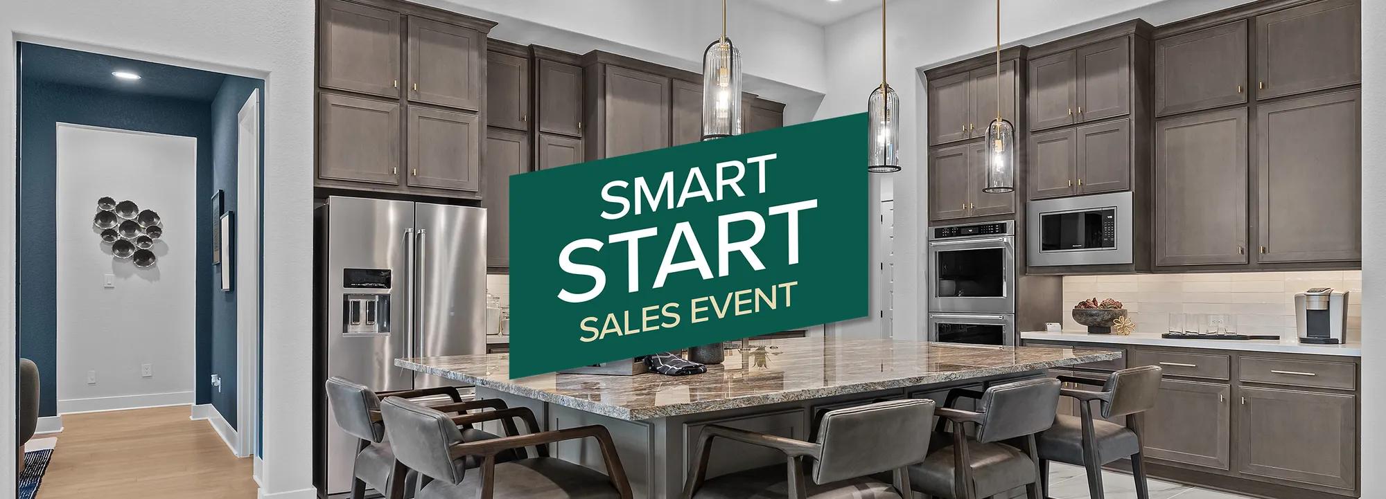2026 Smart Start Sales Event landing page header graphic