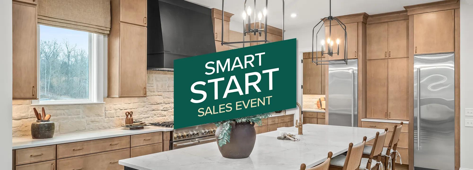 2026 Smart Start Sales Event landing page header graphic