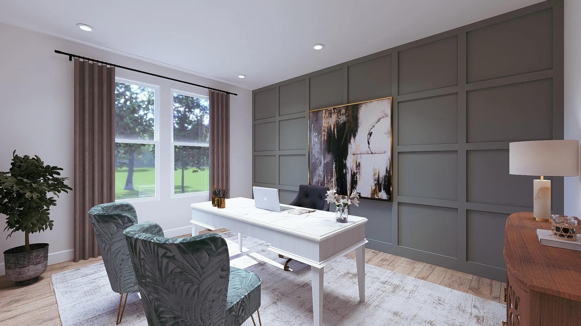 custom home home office